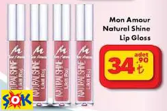 MON AMOUR NATUREL SHİNE LİP GLOSS
